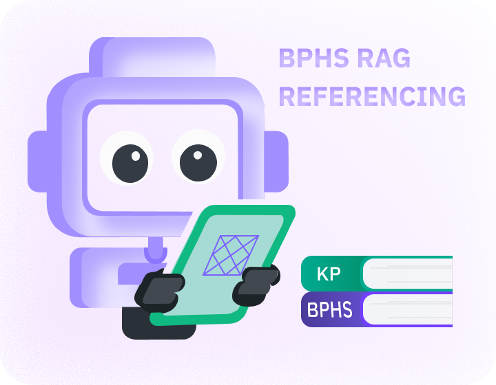 AI hallucination reduction illustration